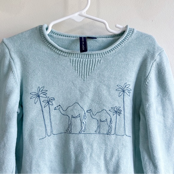 Janie & Jack Boys Dino Sweater Size 5 - Picture 2 of 5